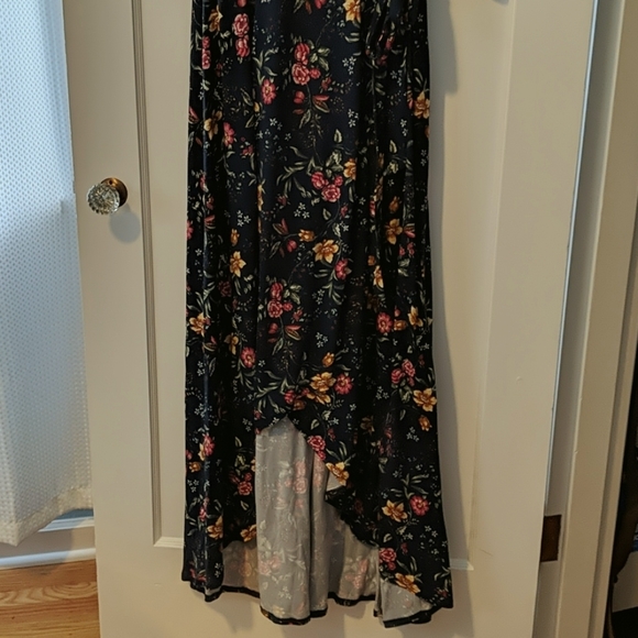 Kiyonna hi-lo maxi wrap dress - Picture 2 of 2